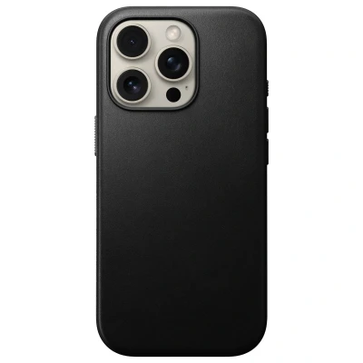Abbildung von Nomad Modern Leather Case iPhone 16 Pro Schwarz NM01697985