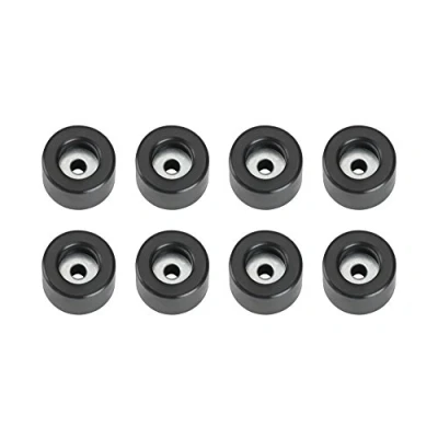 Abbildung von Adam Hall Hardware 4904 M8 AH 8er Set Gummifuß 25 x 15 mm im Beutel