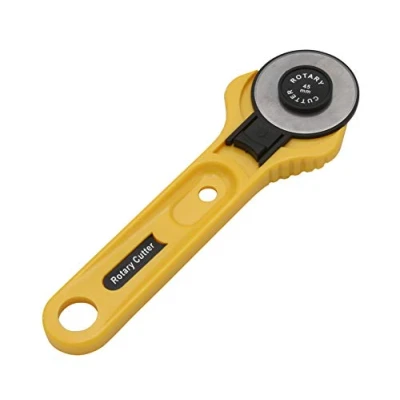 Abbildung von Allwin Rollschneider 45mm, Rotary Blade für Papier, Stoff, Leder, mit integrierter Schutzfunktion