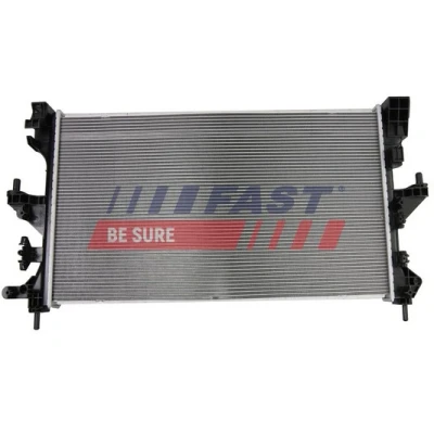 Abbildung von FAST FT55540 Kühler, Motorkühlung Aluminium 780 398 32 ohne Rahmen Kühlrippen gelötet CITROËN: Jumper II Kastenwagen, Pritsche/Fahrgestell
