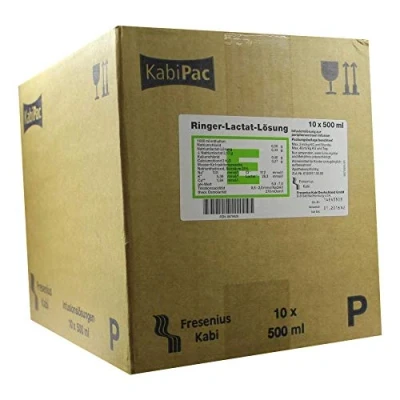 Abbildung von Ringer Lactat Lösung Plastik Infusionslö 10X500 ml