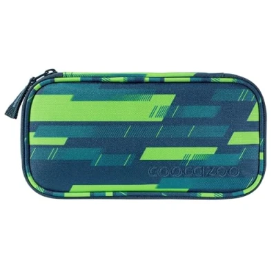 Abbildung von coocazoo Federmäppchen für Kinder, Größe: One Size, Lime stripe