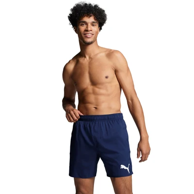 Abbildung von PUMA Herren Mid Length Shorts, Navy, S EU