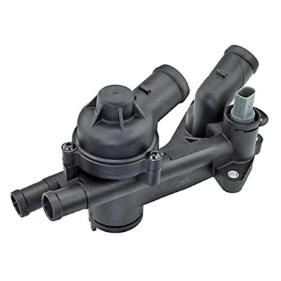 Abbildung von MEYLE 128 228 0005 Thermostatgehäuse mit Temperaturgeber Thermostat ORIGINAL Quality VOLKSWAGEN: Polo IV Schrägheck, Fox Schrägheck