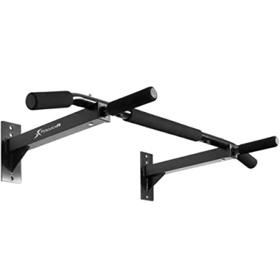 Abbildung von ProsourceFit Wall Mounted Pull Up/Chin Up Bar, Heavy Duty 300 lb. Capacity, Black