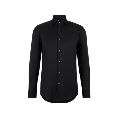 Abbildung von BOSS P HANK Spread Businesshemd, Herren, Größe: 38, Black one