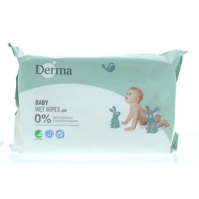 Abbildung von Derma Eco Babytücher (64 Stück) Baby Kleinkind
