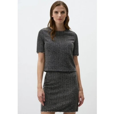 Abbildung von Jimmy Key Textured Alinienrock, Damen, Größe: 38, Grey