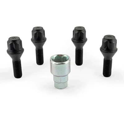 Abbildung von H&amp;R B1252801KEY4 Radschrauben M12x1,5, M12 Kegelbund F