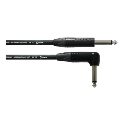 Abbildung von CORDIAL Kabel Gitarre Jack recht/abgewinkelt 3 m INSTRUMENT Select