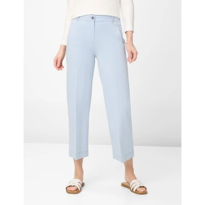 Abbildung von BRAX Style Peggy Culotte Stoffhose, Damen, Größe: 42xS, Powder blue