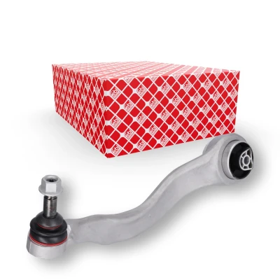 Abbildung von FEBI BILSTEIN 180550 Querlenker mit Lager unten, vorne, Vorderachse links Aluminium 19 BMW: 5 Limousine, Touring