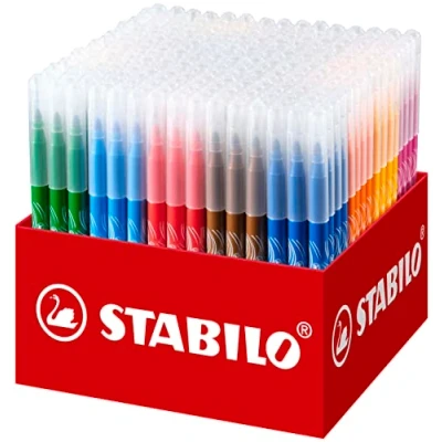 Abbildung von Filzstift STABILO power 240er Pack mit 20 verschiedenen Farben