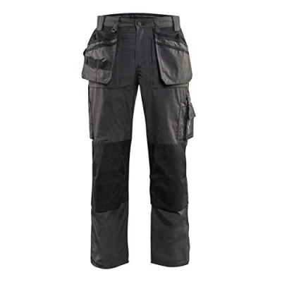 Abbildung von Blaklader 15251845 Leichte Handwerker Hose, Dunkelgrau/Schwarz, grootte D108