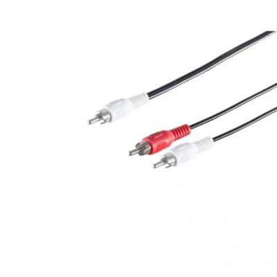 Abbildung von S/CONN maximum connectivity Cinchstecker/ 2 Cinchstecker, 2,5m