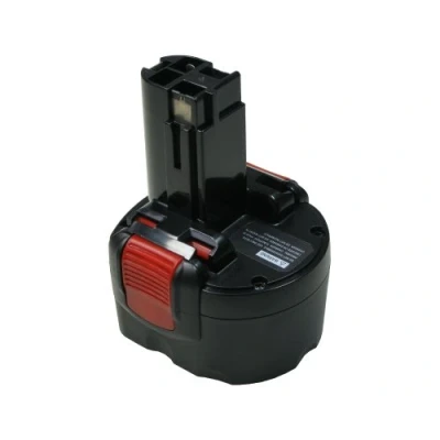 Abbildung von Hochleistungs NI MH Akku 9,6V 2000mAh ersetzt Bosch 2 607 335 682, 273, 271, 272