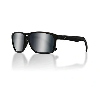 Abbildung von Westin W6 Street 150 Matt Schwarz LB Smoke LM Blau Weiß AR Polarisierte Sonnenbrille