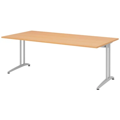 Abbildung von HAMMERBACHER Schreibtisch VBS2E/6/S buche