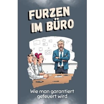 Abbildung von Furzen im Büro Das perfekte Geschenk für Weihnachten und Geburtstag Männer, Frauen Teenager: Wie man garantiert gefeuert wird