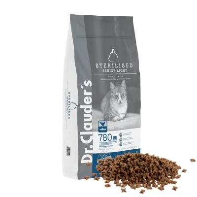 Abbildung von Dr.Clauder&#039;s High Premium Sterilised Senior Light 10kg