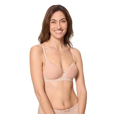 Abbildung von Playtex Damen Spacer Bügel BH, beige, 90B