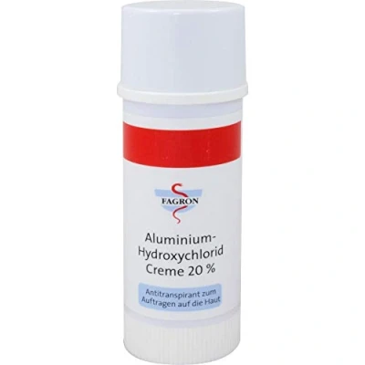 Abbildung von Aluminium Hydroxychlorid Creme 20% Fagro 50 ml