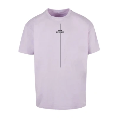 Abbildung von Merchcode Think Different Heavy Tshirt print, Herren, Größe: XS, Lilac