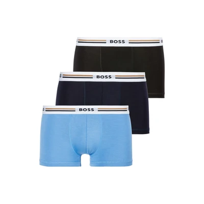 Abbildung von BOSS Trunk Revive 3 PACK Panties, Herren, Größe: XL, Blue/black