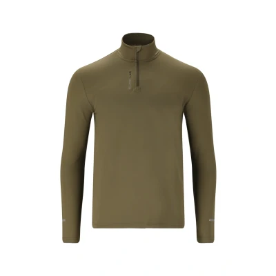 Abbildung von Elite LAB Langarmshirt, Herren, Größe: Large, Olijf groen