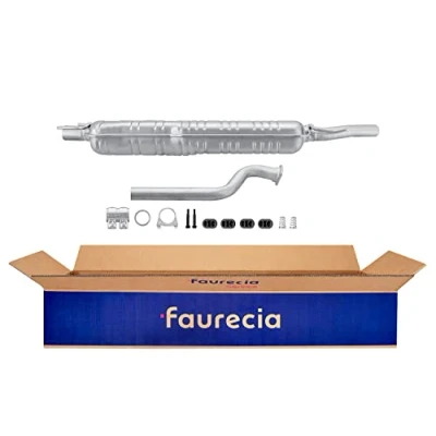 Abbildung von HELLA 8LC 366 024 621 Mittelschalldämpfer Easy2Fit® Kit mitte zweiteilig Set mit Anbauteilen für u.a. OPEL ASTRA G (T98)