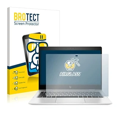 Abbildung von BROTECT Schutzglas für HP EliteBook x360 830 G6 Schutzfolie Panzer Folie Glas [Extrem Kratzfest 9H, Anti Fingerprint, Ultra Transparent]