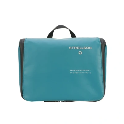 Abbildung von Strellson Premium Stockwell Benny Kosmetiktasche, Herren, Größe: One Size, Petrol