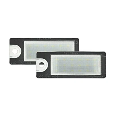 Abbildung von AUTO STYLE Satz LED Nummerschildbeleuchtung kompatibel mit Volvo diverse Modelle Typ 2