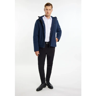 Abbildung von DREIMASTER Klassik Men&#039;s Padded Winter Jacket XL / Nachtblau 83% Polyester 17% Baumwolle