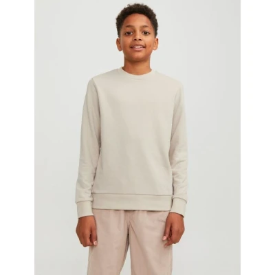 Abbildung von Jack &amp; Jones Junior Ebradley CREW Sweatshirt für Kinder, Größe: 128, Moonbeam