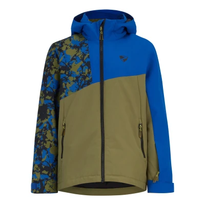 Abbildung von Ziener Kinder ANZO Ski Jacke/Winterjacke warm, atmungsaktiv, wasserdicht, deep olive, 140