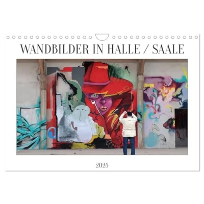 Abbildung von WANDBILDER IN HALLE/SAALE (Wandkalender 2025 DIN A4 quer), CALVENDO Monatskalender