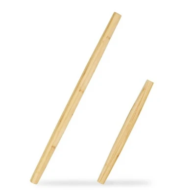 Abbildung von relaxdays Teigroller Bambus 2er Set