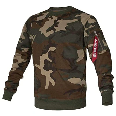 Abbildung von Alpha Industries X Fit Sweat Camo Sweatshirt für Herren Wdl 65