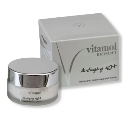 Abbildung von Vitamol Biosoft Antiaging Face Cream 40+ Anti Falten für normale oder trockene reife Haut 50 ml.