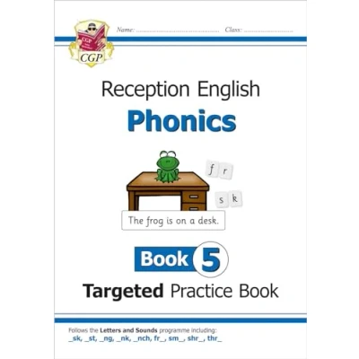 Abbildung von Reception English Phonics Targeted Practice Book 5 (CGP Phonics)