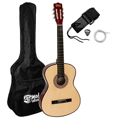 Abbildung von Mad About CLG1 44 PACK Spanische klassische Kindergitarre , volle Größe, für Anfänger im Alter ab12+