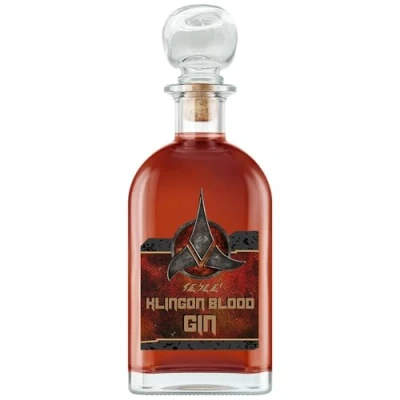 Abbildung von V SINNE Star Trek Klingon Blood Gin Limited 4000 Only Qapla Blutorange 500 ml, 40% Vol.