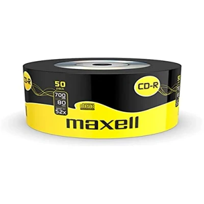 Abbildung von CD R 80 Min/700 MB MAXELL 52x Speed Shrinkpack 50 Stück