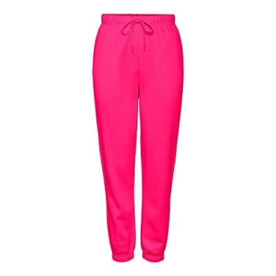 Abbildung von Pieces Pcchilli Pants Jogginghose, Damen, Größe: Small, Shocking pink