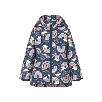 Abbildung von Name it Nmfmaxi Regenjacke / wasserabweisende Jacke für Kinder, Größe: 98, Sargasso sea