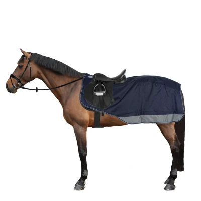 Abbildung von EQUITHÈME Ausreitdecke Tyrex Polar Fleece 600D Navy 165/215