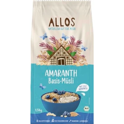 Abbildung von Allos Bio Amaranth Basis Muesli (2 x 1,50 kg)