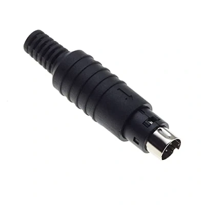 Abbildung von Keple 8 Pin Mini Din Plug Male Adapter Socket Audio AV Connector Solder