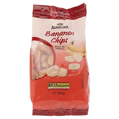 Abbildung von Alnatura Bio Bananenchips, 150g